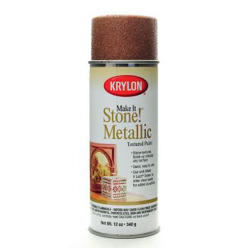 Krylon Make It Stone! Metallic Textured Paints