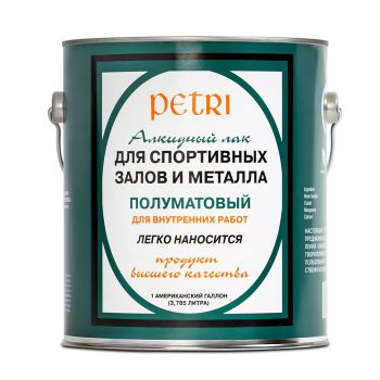 Petri Spar Gym шелковисто-полуматовый - 3,8 литра