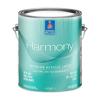 Harmony interior akrylic latex - Sherwin-Williams 3,8 литра