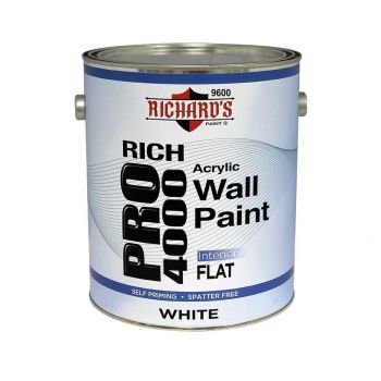 Rich Pro 4000 Interior Acrylic Wall Paint - Flat 0,946 литра