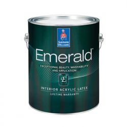Emerald Flat Interior Acrylic Latex Paint - Sherwin-Williams 3,8 литра