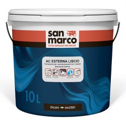 AC Esterna liscio bianco - San Marco - 10 литров